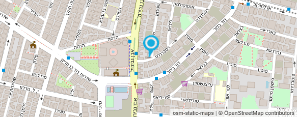 מפת הגעה אל ד"ר קוטון אביהו מפת הגעה אל ד"ר קוטון אביהו