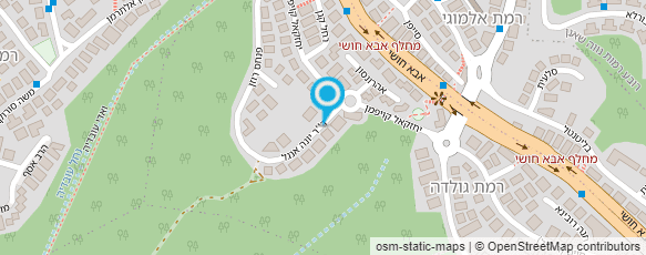 מפת הגעה אל פרופ' שטהל שלום מפת הגעה אל פרופ' שטהל שלום