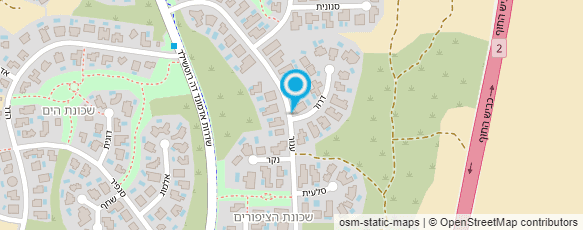 מפת הגעה אל עו"ד ונוטריון אהרון בנימין