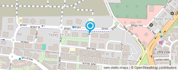 מפת הגעה אל שטיינברג רחל