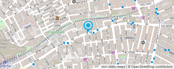 מפת הגעה אל "זך" זלמן כהן