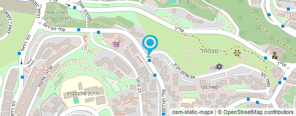 מפת הגעה אל עמותת המינהל השכונתי תלפיות מזרח