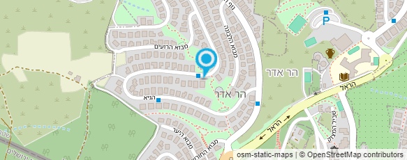 מפת הגעה אל ד"ר צור איתמר