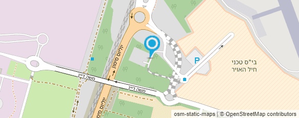 מפת הגעה אל אגודת צער בעלי חיים חיפה ע"ר