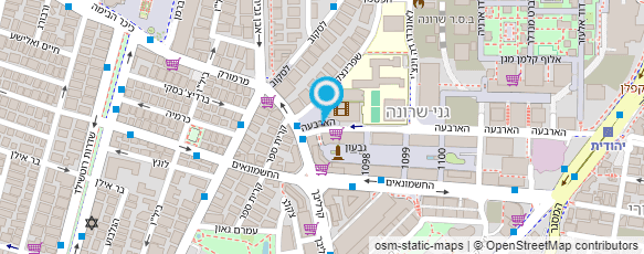 מפת הגעה אל סינמטק תל-אביב