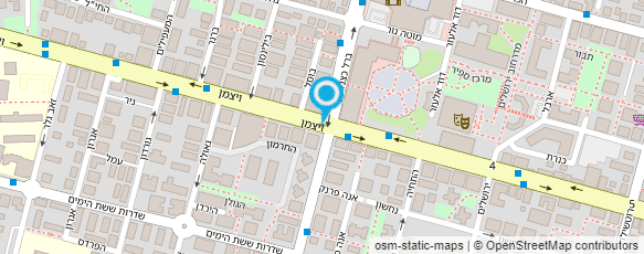 מפת הגעה אל ש.י.ר. קרור כפר סבא