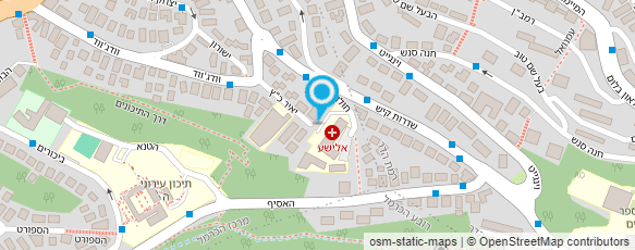 מפת הגעה אל ד"ר קונדריאה אלכסנדר