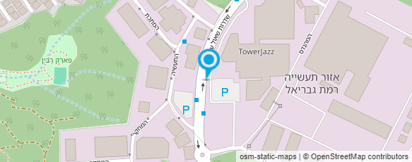 מפת הגעה אל Tower Jazz