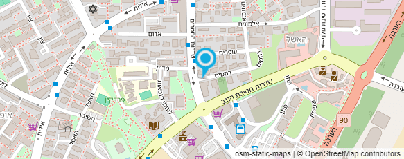 מפת הגעה אל אכסניית הבית הלבן