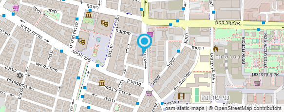 מפת הגעה אל יוריסטה מנחם