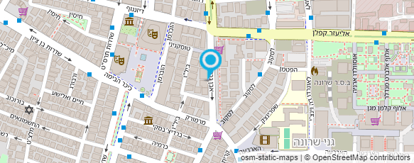 מפת הגעה אל יוריסטה עירית