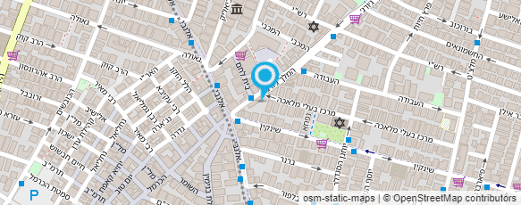 מפת הגעה אל אסטרלס - החנות האסטרולוגית