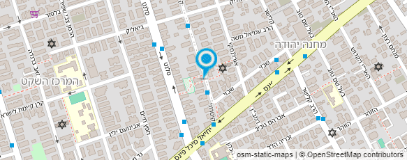 מפת הגעה אל שטרן משה מפת הגעה אל שטרן משה