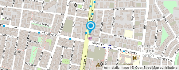 מפת הגעה אל טאובר מסגרות