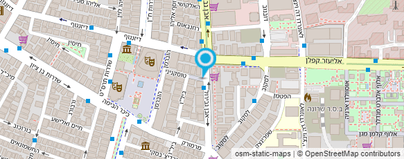 מפת הגעה אל "הקריה" בית מרקחת