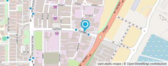 מפת הגעה אל הפנצ'ריה הכתומה  בע''מ