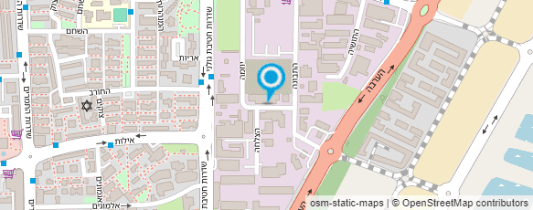 מפת הגעה אל פנצ'רית משה כהן