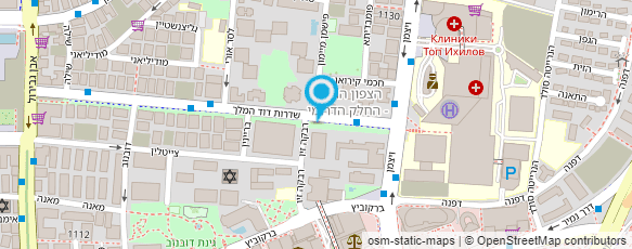 מפת הגעה אל הדסה-ויצ"ו קנדה