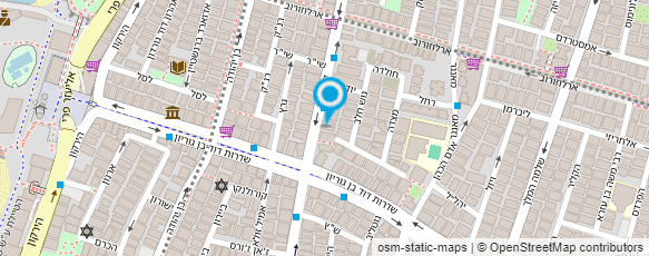 מפת הגעה אל הייליג ינקלוביץ הדסה