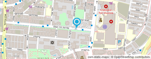 מפת הגעה אל ויצ"ו-מחלקת התיירות