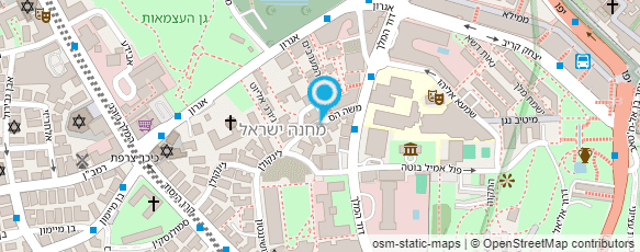 מפת הגעה אל אנגלו-סכסון ירושלים-סוכנות לנכסים