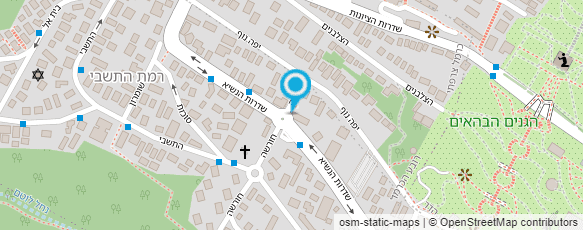 מפת הגעה אל קונדיטורית טיבי