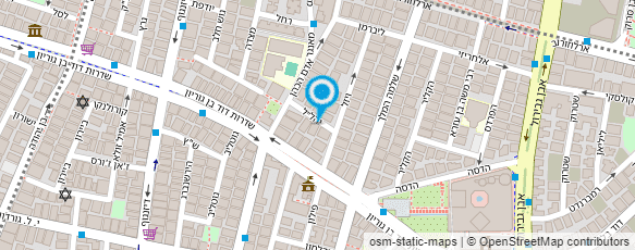 מפת הגעה אל ד"ר עיני ראובן