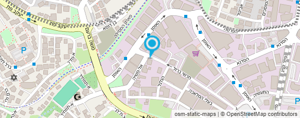 מפת הגעה אל מוסך הירשנזון-סגל