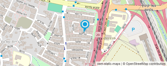 מפת הגעה אל בן אהרון יוסף