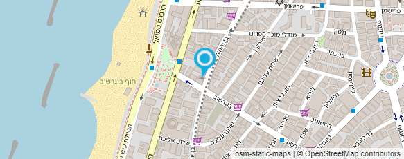 מפת הגעה אל "כרמל" מכבסה