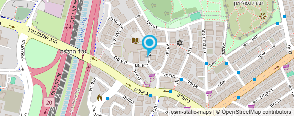 מפת הגעה אל שנקר מפת הגעה אל שנקר