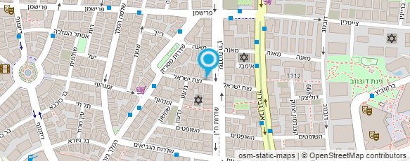 מפת הגעה אל ד"ר זק אדם