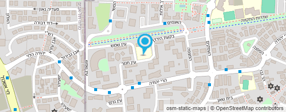 מפת הגעה אל בית יעקב-לבנות