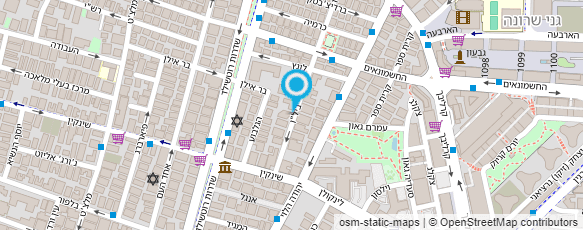 מפת הגעה אל עו"ד ונוטריון בילט ראובן