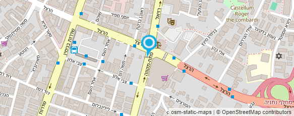 מפת הגעה אל קניון השרון