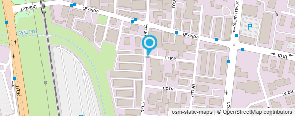 מפת הגעה אל בכר טופז חלפים בע"מ