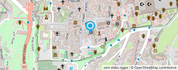 מפת הגעה אל חרט שלטים וחותמות