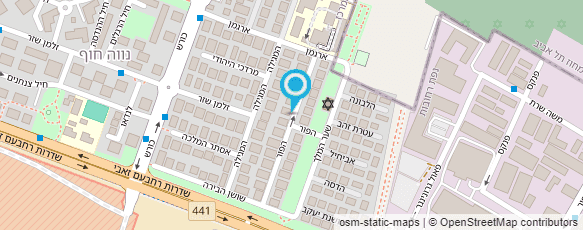 מפת הגעה אל ד"ר אדיבי דוד