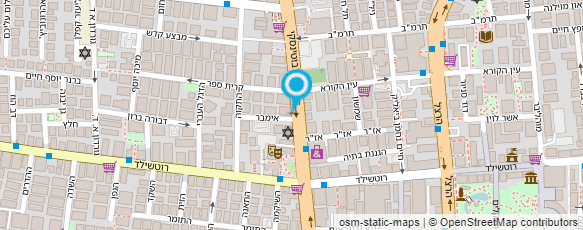 מפת הגעה אל בנצי דנציגר ושות'