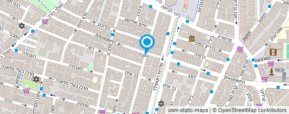 מפת הגעה אל בן ישראל אריה מפת הגעה אל בן ישראל אריה