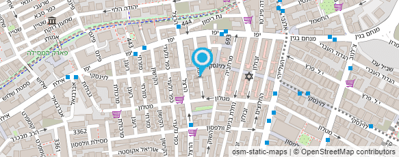 מפת הגעה אל אריזות לרנר דוד