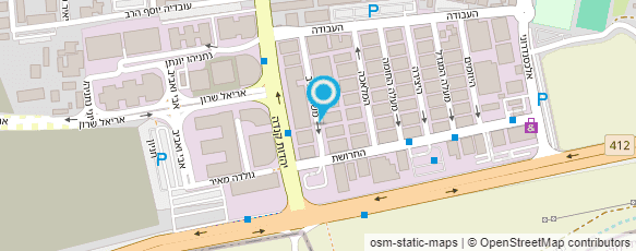 מפת הגעה אל ישראלוקס בע"מ