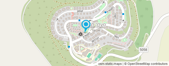 מפת הגעה אל טיולי לבונה