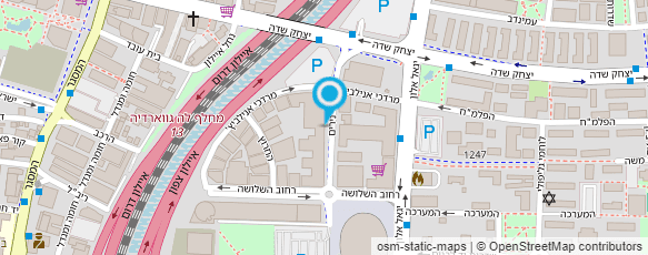 מפת הגעה אל איטקס שרותי תערוכות בן לאומיות בע"מ