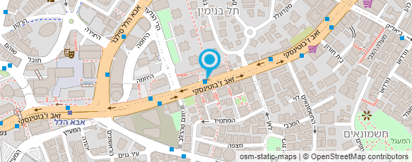 מפת הגעה אל עו"ד משה וידאל