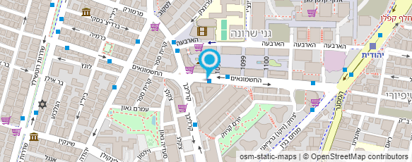 מפת הגעה אל איגוד לשכות המסחר בישראל