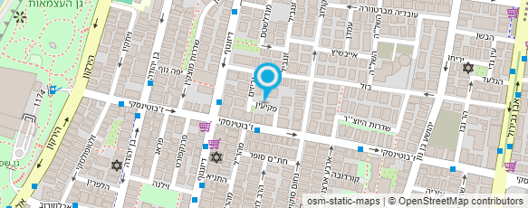 מפת הגעה אל "אל סם" - תחנת יעוץ לנוער