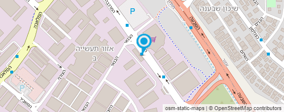 מפת הגעה אל מרדכי הראל יבוא ושיווק ברזל בע"מ