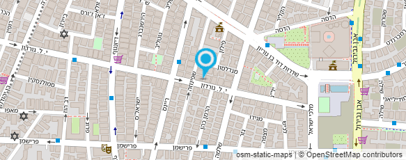 מפת הגעה אל לוין אלעזר