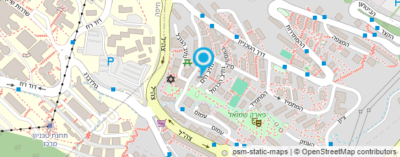 מפת הגעה אל לב יצחק